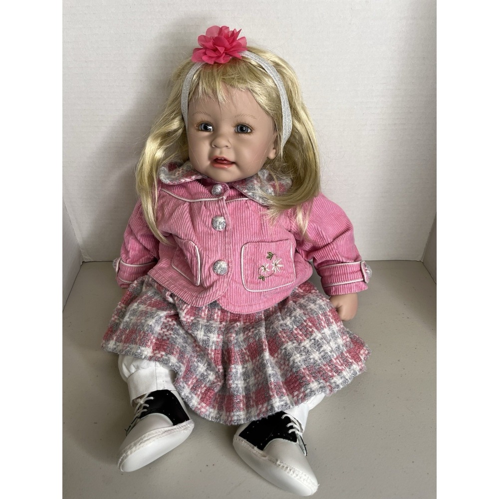 Adora Toddler Time  18" Blonde Hair Blue‎ Eyes Realistic Baby Doll